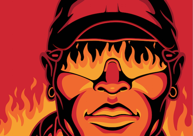 Shorter than average, soft-spoken, 50-year-old Darrion Holiwell could nonetheless have a dominating