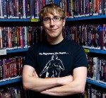 Portanova pictured at Scarecrow Video.