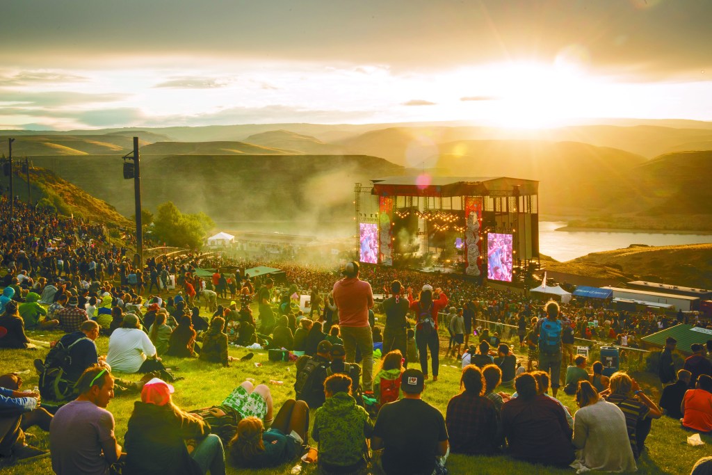 Sasquatch! at the Gorge Amphitheater.