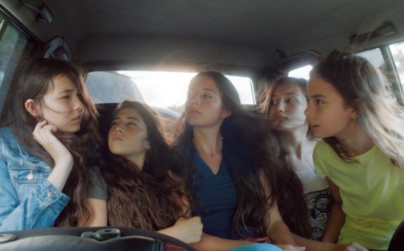 From left, the cloistered sisters portrayed by Tugba Sunguroglu, Doga Zeynep Doguslu, Elit Iscan, Ilayda Akdogan, and Gunes Sensoy. (Photo courtesy Cohen Media Group)