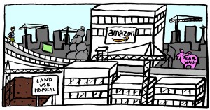 The common refrain in Seattle this year seemed to be "Amazon is