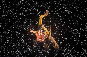 French dance company Compagnie Käfig brings the lights of Pixel to Meany Center. Photo by Laurent Philippe