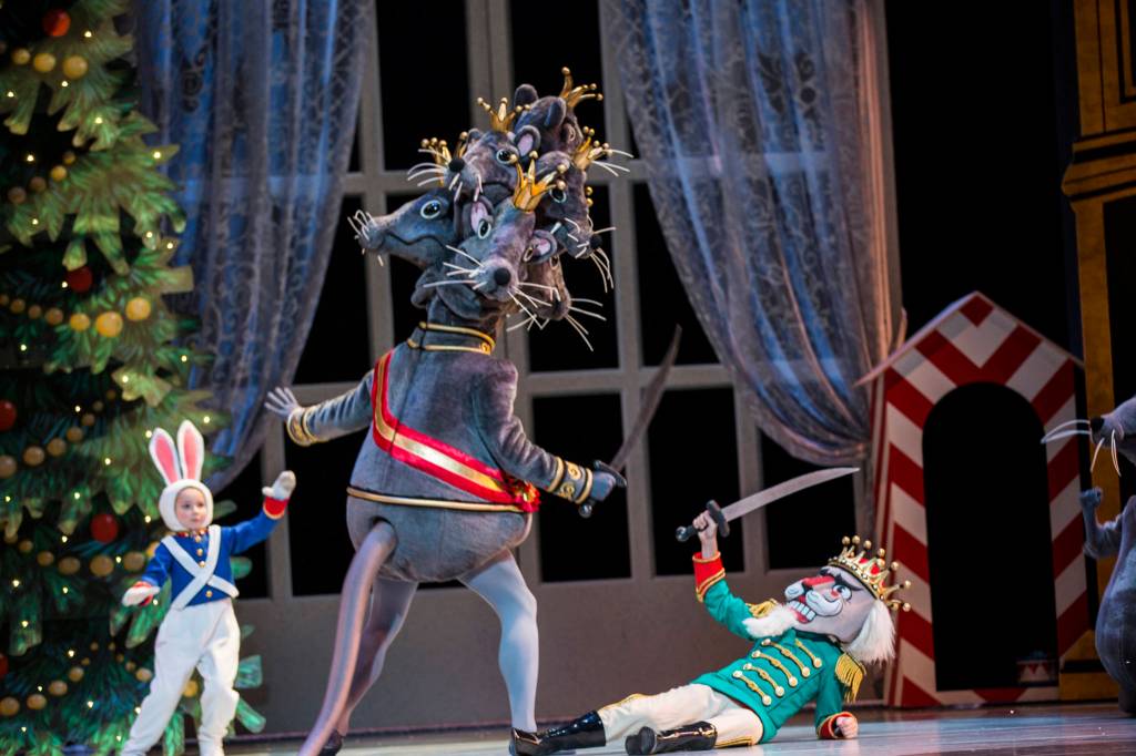 The holiday folly of Pacific Northwest Ballet rendition of George Balanchines The Nutcracker returns for its annual run. Photo by Angela Sterling