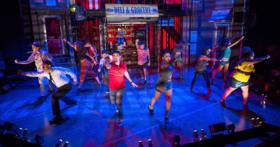 In the Heights captures a big city neighborhood buzz at Seattle Rep. Photo by Michael Brosilow