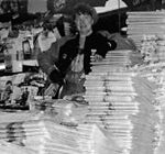 The days when newspapers were king.