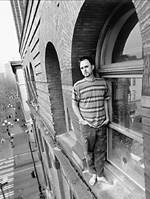 Money v. Art: Kevin Friberg at the doomed Shoe.