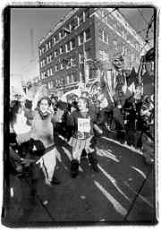 Some activists are moving street actions to the online world, featuring Internet sit-ins and shutdowns.