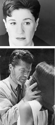 One-woman showstopper Lisa Kron, above; Clark Ray and Shawn Yates in Closet Land.