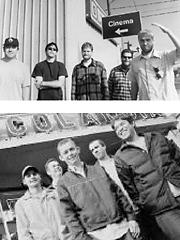 Modesto Mice: Grandaddy (top) and the fivesome, Fiver.