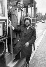 We wore suits! Brewster and Berger in start-up mode, circa 1990.