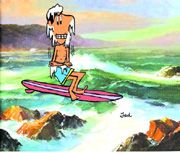 Postmodern cowabunga