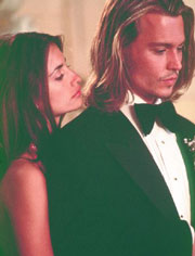 Cruz and Depp before the fall.