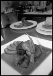 Comforted by comfort food at Blue Onion Bistro.