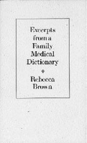 Rebecca Brown's loss, our gain.