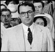 Peck as Finch in Mockingbird.