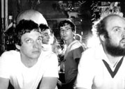 Postmodern expressimists Les Savy Fav: Syd Butler, Seth Jabour, Harrison Haynes, and Tim Harrington.