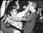 Are these people dancing?