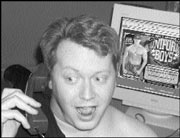 Getting the telephonic hookup.