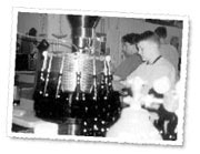 I'd do anything for a glass of wine! Bottling at Owen Sullivan.