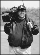 Moore and his weapons of choice.