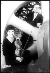 Co-directors Ingrid Matthews and Byron Schenkman: relishing the mood swings.