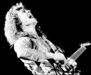Ain't talkin' 'bout Aunt Rhody: Van Halen, shredding away.