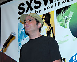 Working in a soul mine: Lil' Danny Lanois puzzles with his SXSW keynote.