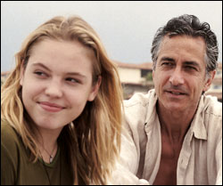 Strathairn teaches a dangerous curriculum to Bruckner in Car.