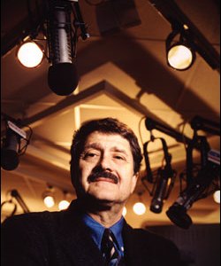Barely seen in Seattle: movie moralist Michael Medved.