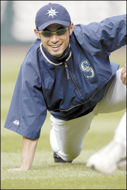 Ichiro, sushi master.