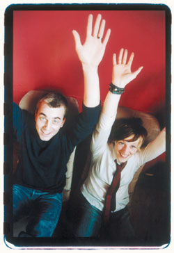 Future-focused: VERA founders James Keblas and Shannon Stewart.