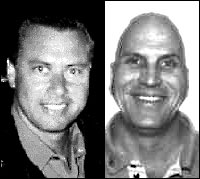 Local 174 leader Scott Sullivan, left, and challenger Dan Scott.