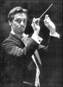 Christophe Chagnard at the podium.