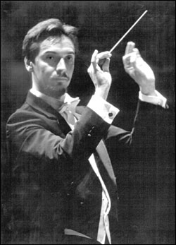 Christophe Chagnard at the podium.