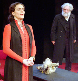 Thone and Beattie in Lear gear.