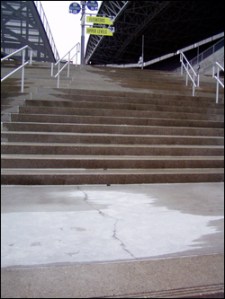 Cracks in the public's concrete.