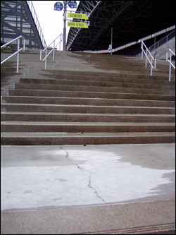 Cracks in the public's concrete.