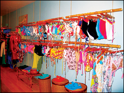 Tininha's lets it all hang out.