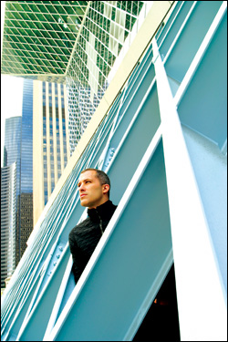 Joshua Ramus, the hometown boy who worked with architect Rem Koolhaas. They were unconcerned with "hiding the presence of hand."