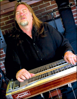 Seattle sacred steel master Dan Tyack.