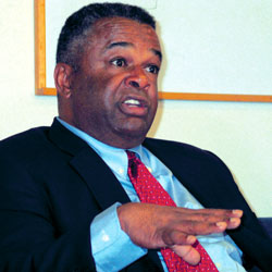 Ron Sims, our Democratic choice for governor.