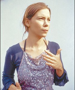 Lhasa De Sela, who may or may not be thumbing a ride here.