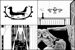 Four discrete aesthetic objects taking the place of a press photo because Lansing-Dreiden, who desighted them, are mysterious like that.