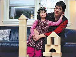 Maria Gutierrez and daughter Rainier Ceili Naylor: She and other parents are considering "fright flight."