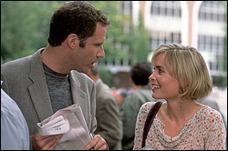 Not even Ferrell can find much funny about Mitchell's comic half of Melinda.