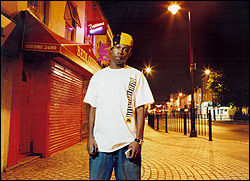 Dizzee Rascal runs the road.