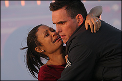 Crash cop Dillon rescues Newton.