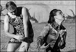 Niehoff in Relatively Real anguish over the male miniskirt.