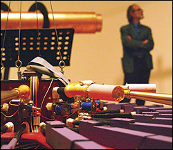 The man behind the machine: Trimpin.