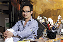 Joseph Park: paintings that go pop.